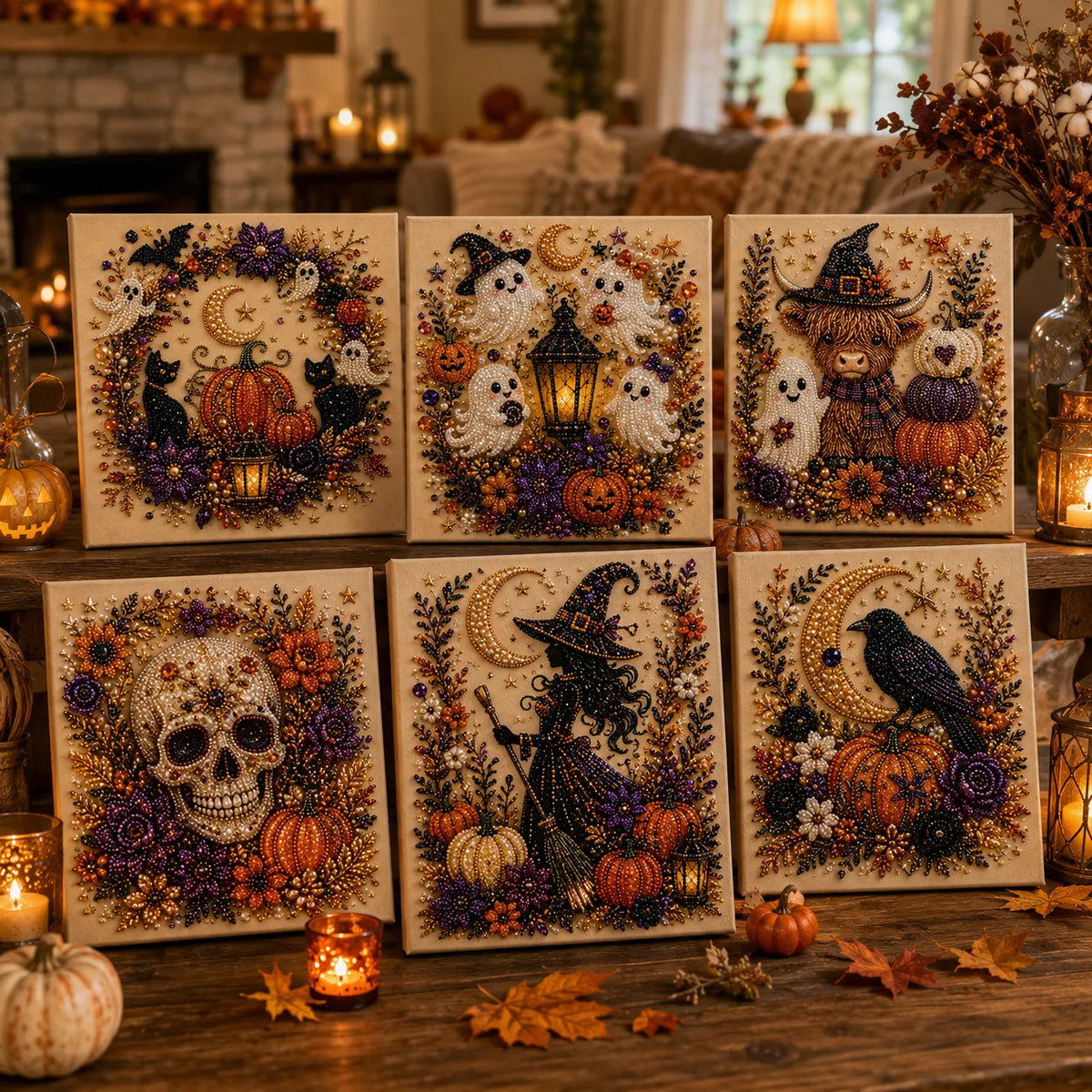 Halloween Pearl Art DIY Kit