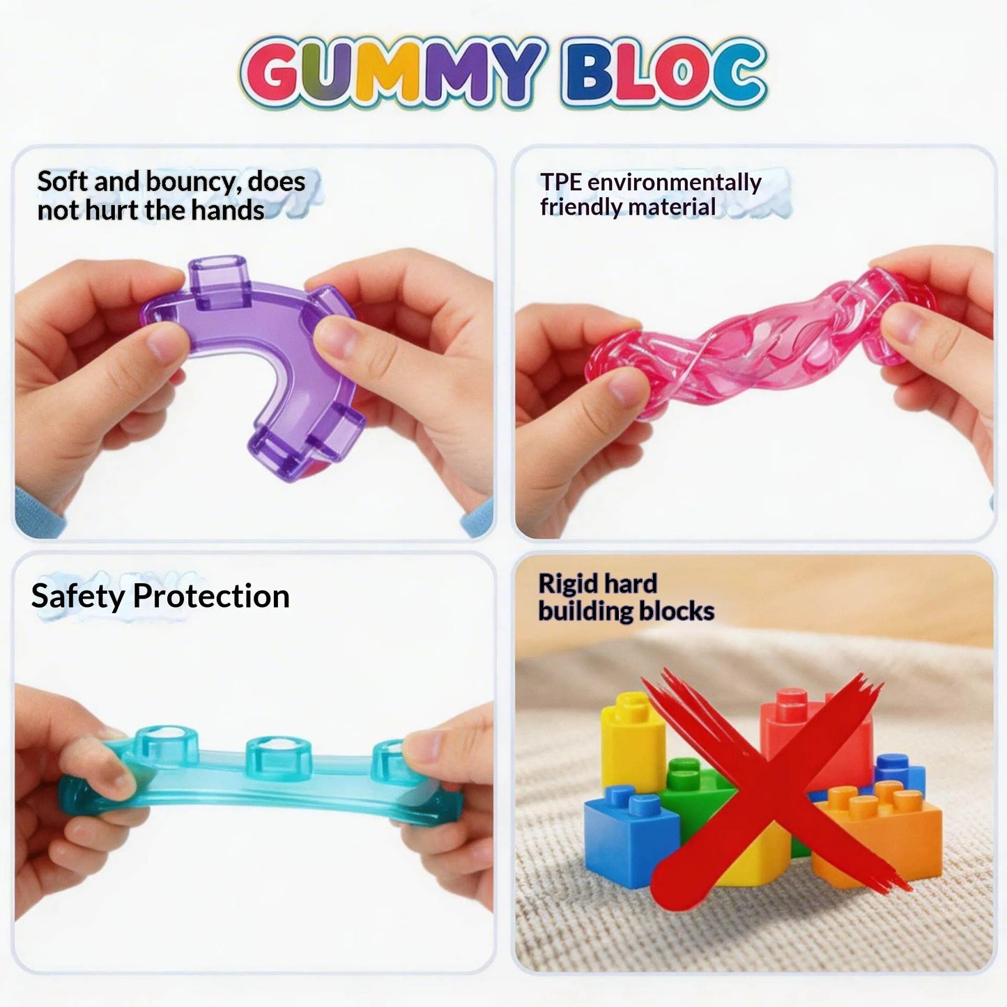 Children Jelly Building Blocks
