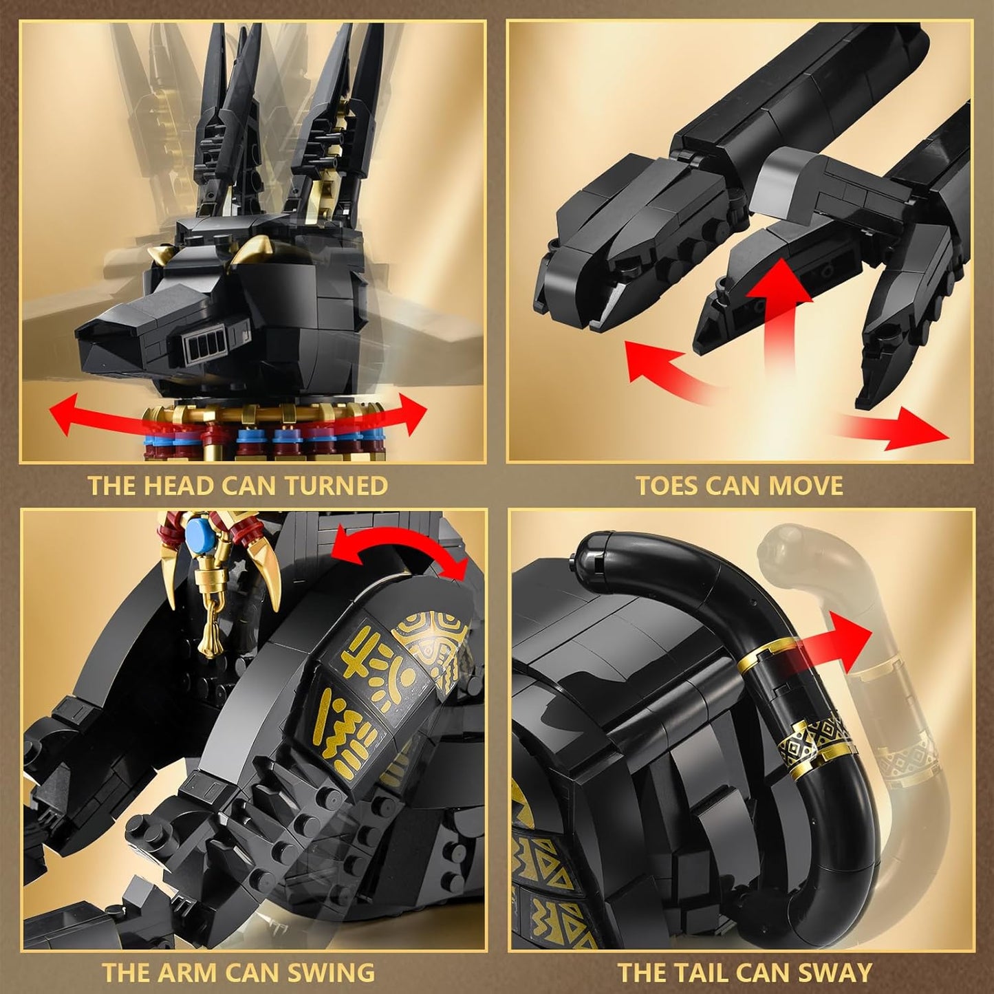 Egyptian Pharaoh Pet Building Set