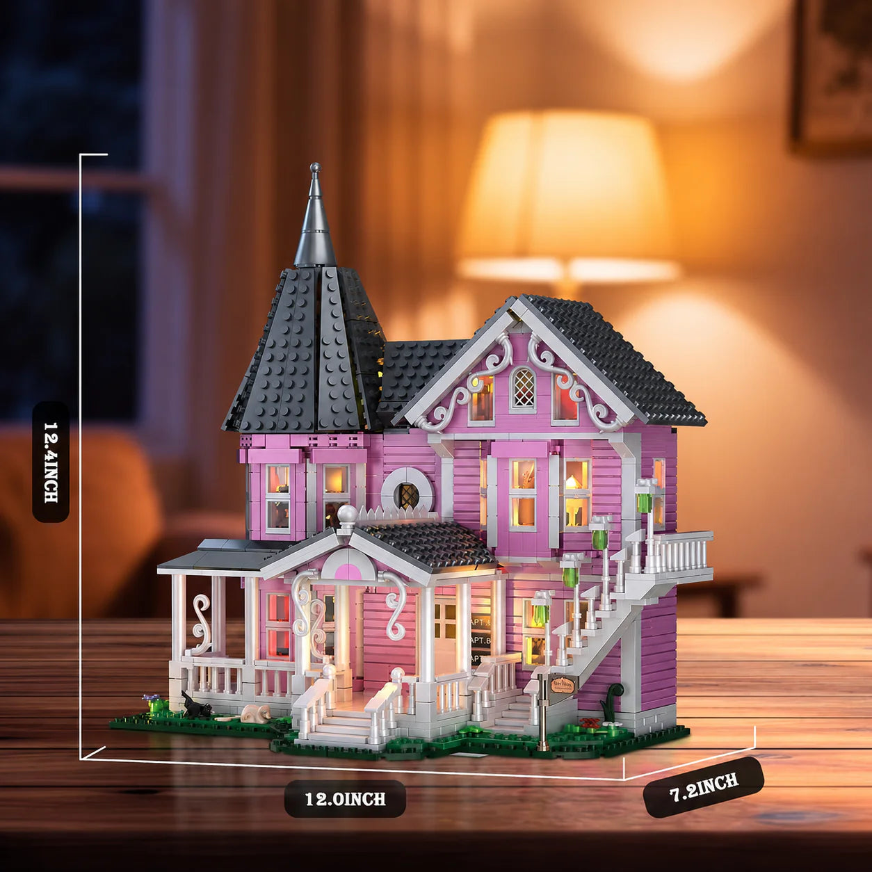 Pink Palace Brick Set