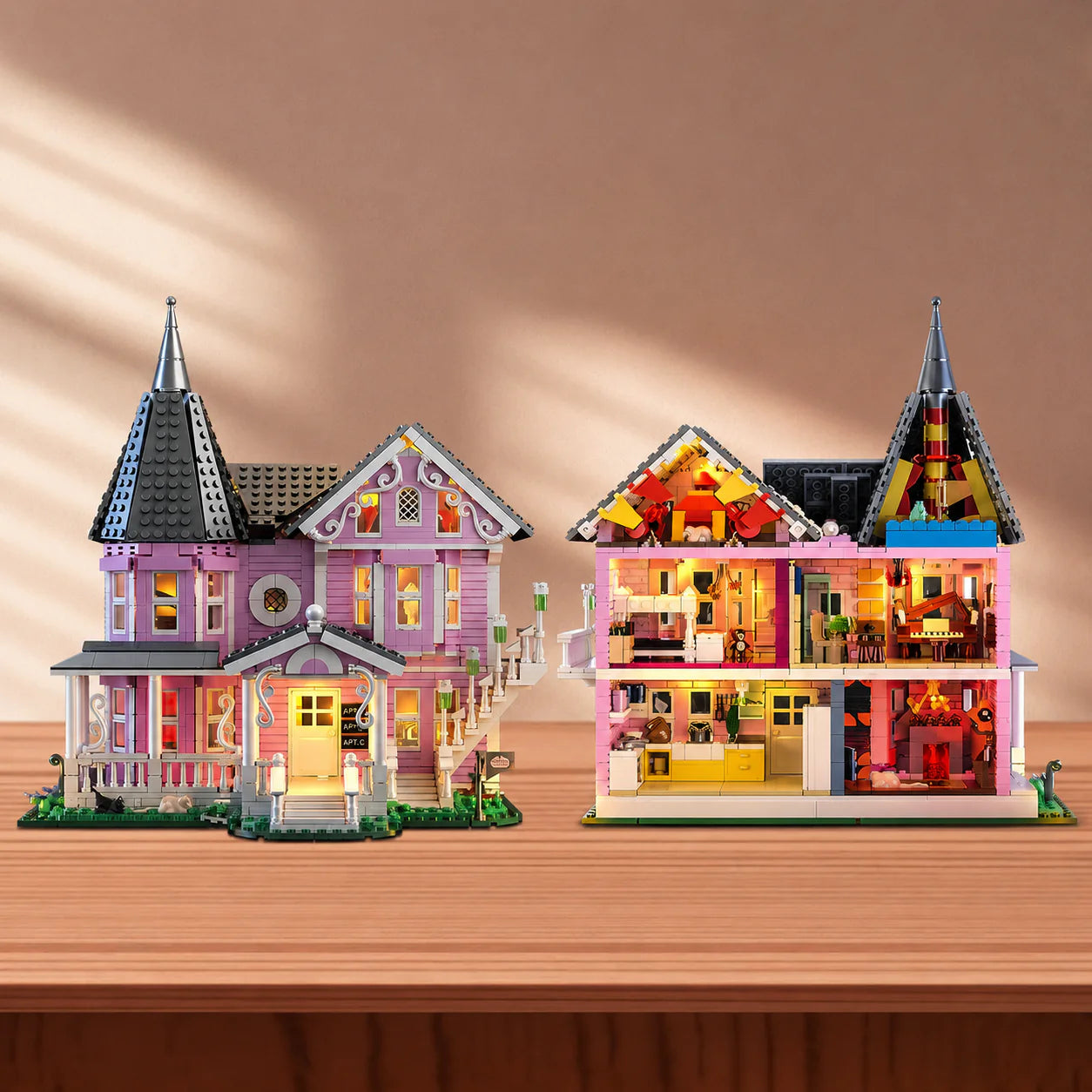 Pink Palace Brick Set