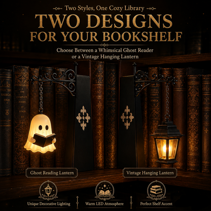 Ghost Bookshelf Lamp