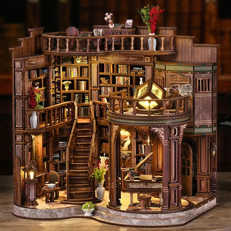 The Bookend Shelf Collection — DIY Miniature Book Nook