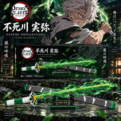 Demon slayer swords building set