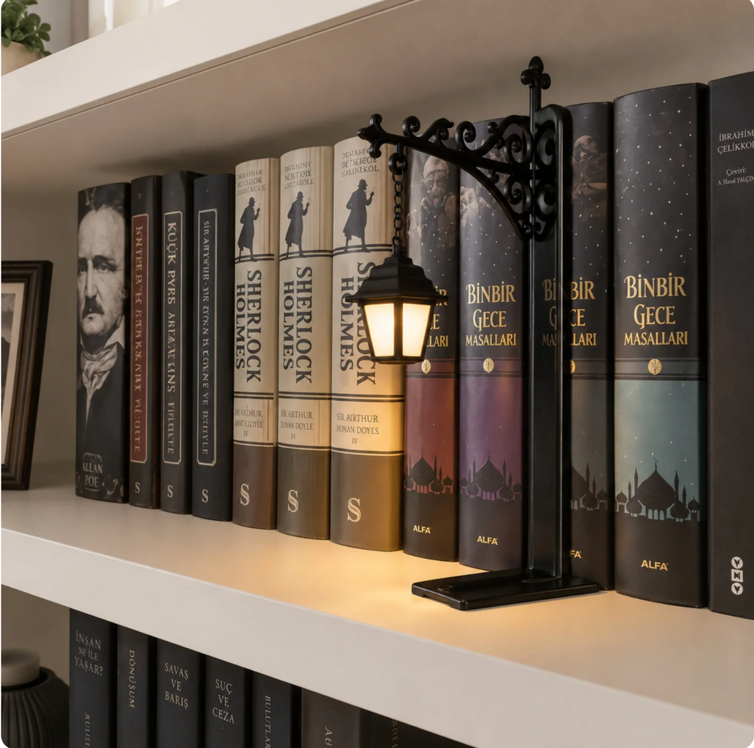 Ghost Bookshelf Lamp