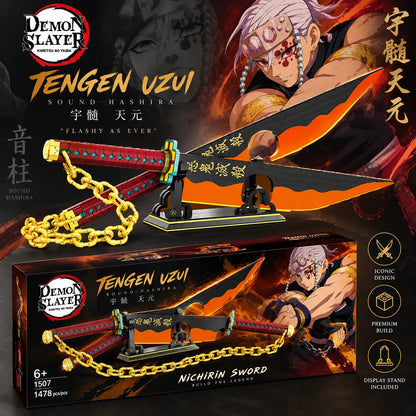 Demon slayer swords building set