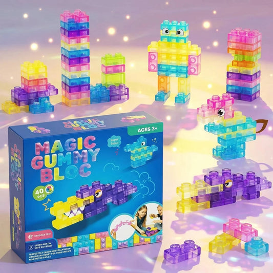 Children Jelly Building Blocks